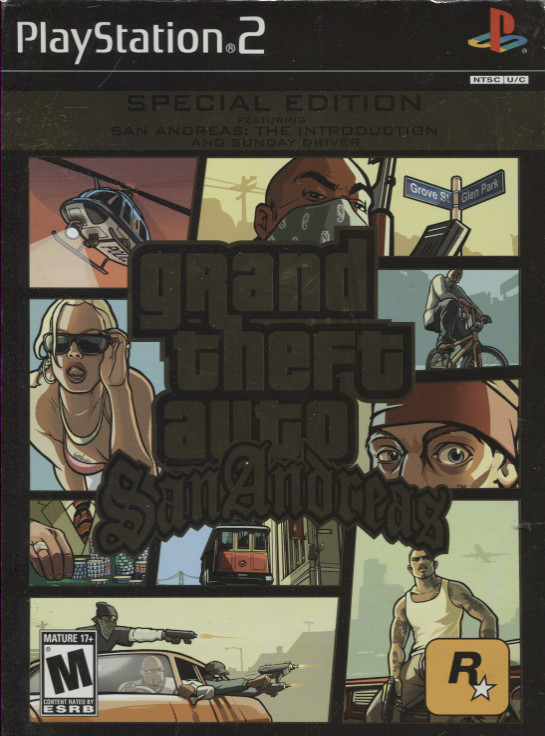 Grand Theft Auto : San Andreas Platinum (PS2) : : PC & Video  Games