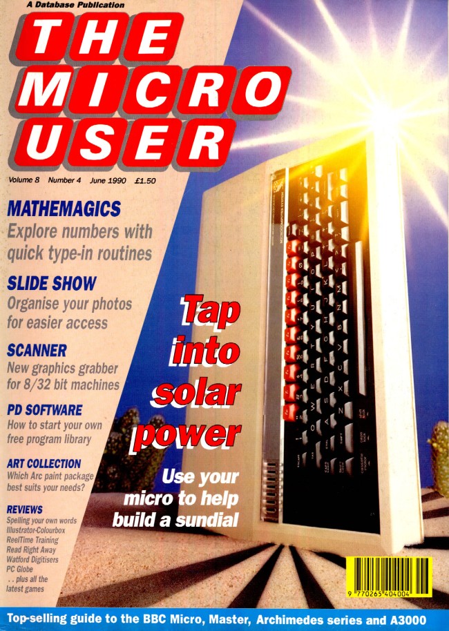 Scan of Document: The Micro User - June 1990 - Vol 8 No 4