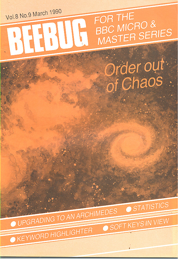 Article: Beebug Newsletter - Volume 8, Number 9 - March 1990