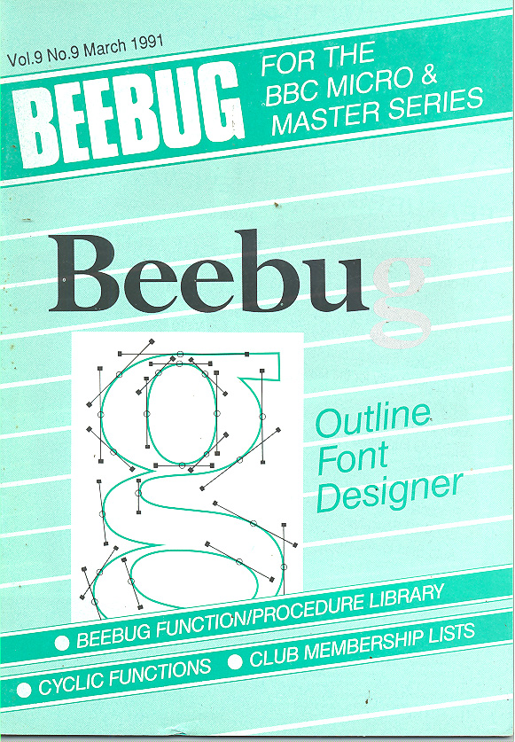 Article: Beebug Newsletter - Volume 9, Number 9 - March 1991