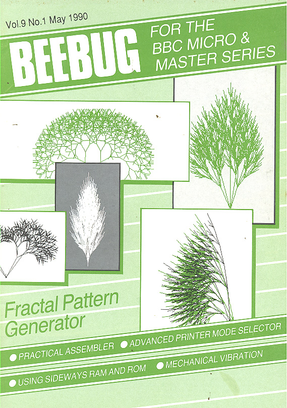 Article: Beebug Newsletter - Volume 9, Number 1 - May 1990