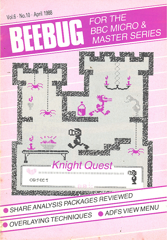 Article: Beebug Newsletter - Volume 6, Number 10 - April 1988