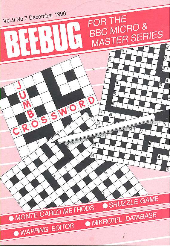 Article: Beebug Newsletter - Volume 9, Number 7 - December 1990