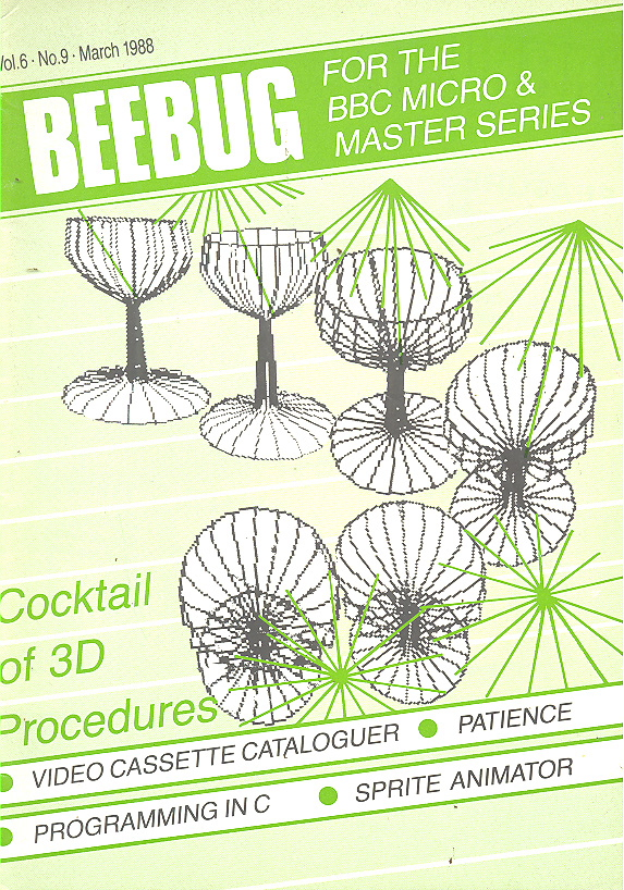 Article: Beebug Newsletter - Volume 6, Number 9 - March 1988