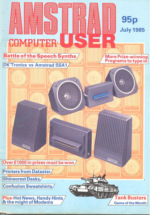 Scan of Document: Amstrad Computer User - July 1985