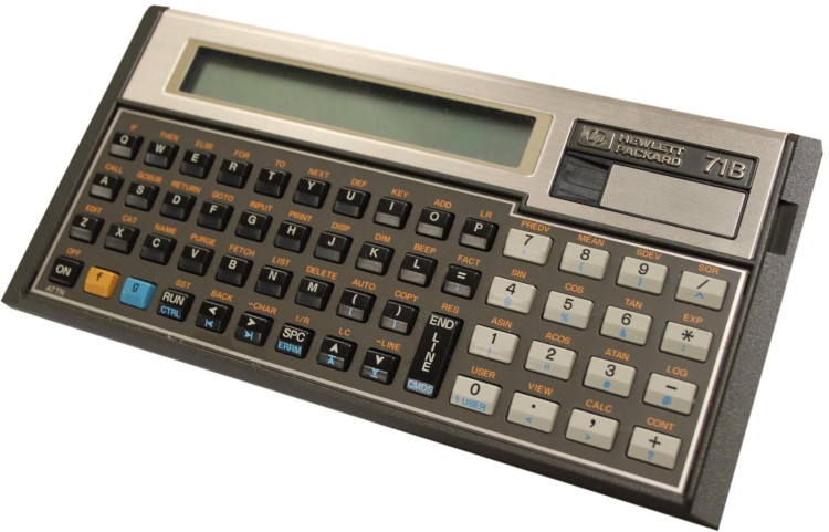 Hewlett-Packard HP-71B Programmable Calculator - Calculator - Computing ...