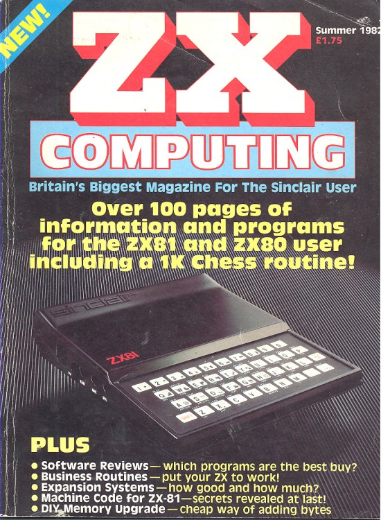 Article: ZX Computing Summer 1982