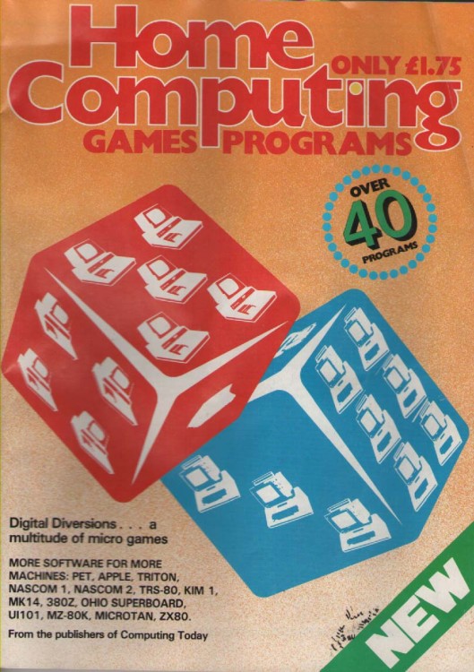 Article: Home Computing: Games Programs - Summer 1981