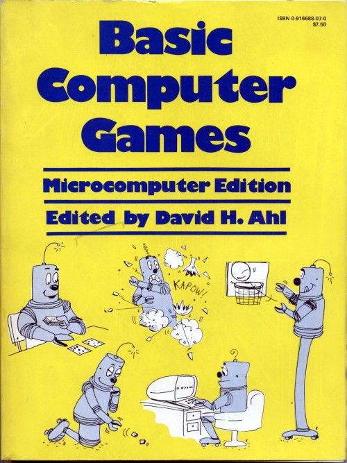 Basic computer games microcomputer edition computing history