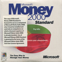 Microsoft Money 2000 Standard