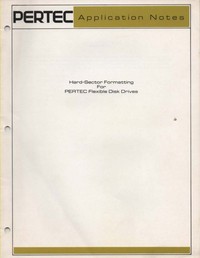 Pertec Hard-Sector Formatting for Flexible Disk Drives