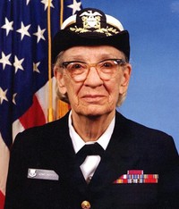 Computer pioneer Grace Hopper is born