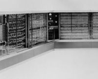 IBM announces the Model 705 computer