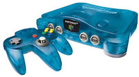 Nintendo 64 - Blue & White