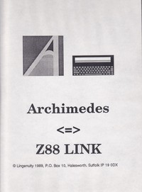 Archimedes - Z88 Link