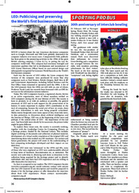 75140 'LEO: Publicising and preserving the World's first business computer', Probus Magazine