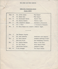 75189 Cadby Hall Gramophone Circle, Season 1953/4