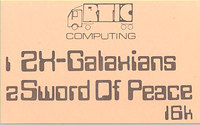 ZX Galaxians / Sword of Peace
