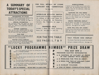75270 Lyons Club Sports Carnival Programme