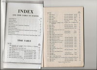 75272 Lyons Club Sports Carnival Timetable of Events 1 & 2