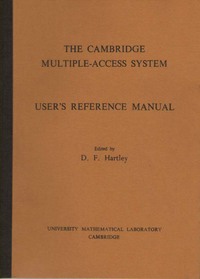  Cambridge Multiple-Access System Reference Manual