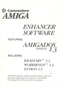 Amiga Enhancer Software Manual