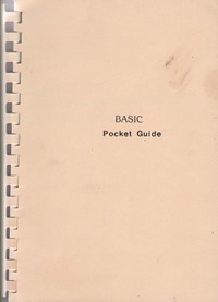 BASIC Pocket Guide