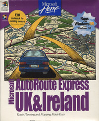 Microsoft AutoRoute Express UK & Ireland