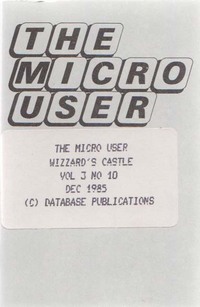 The Micro User Vol. 3, No. 10