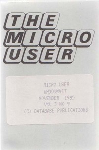 The Micro User Vol. 3, No. 9