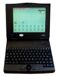 AST Ascentia 800N 486 Notebook