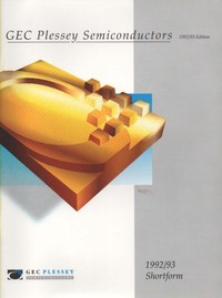 GEC Plessey Semiconductors 1992/93