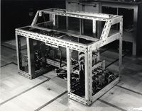 61296  LEO I operators console chassis  (Sep 1954)