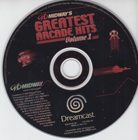 Midway's Greatest Arcade Hits Volume 1 (Disc only)