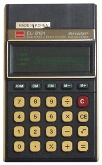 Sharp EL-8131 Electronic Calculator