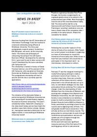 Leo Computers Society NEWS IN BRIEF April 2016
