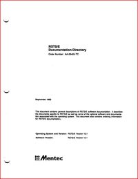 Mentec - RSTS/E Documentation Directory