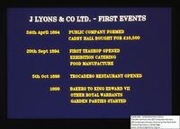 69743 J Lyons & Company - First Events 