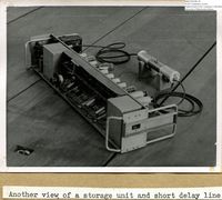 61858  LEO I Storage Unit - rear view  (1950)
