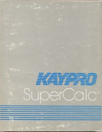 Kaypro Supercalc