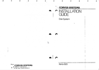 Corvus Systems - Installation and User Guide - Disk System - Xerox 820 Computers