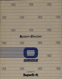 Osborne System Checker