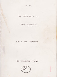 77-68 The Construction of a Simple Microcomputer