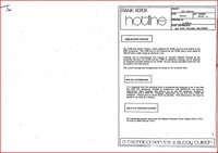 Rank Xerox - 'Hotline' - Technical Bulletin