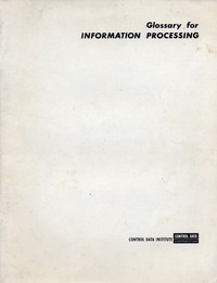 Glossary for Information Processing