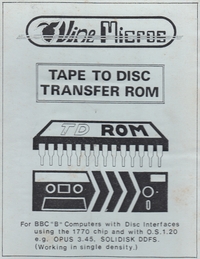 Tape To Disc Transfer