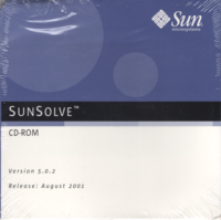 SunSolve Version 5.0.2 CD-ROM