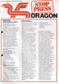 Dragon Stop Press - Issue 4 - September 1983