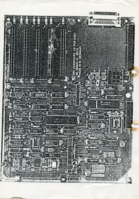 Hardware and Software specifications for Commodore PC10 and PC20