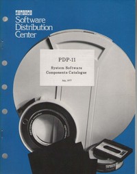 Digital PDP-11 System Software Components Catalogue